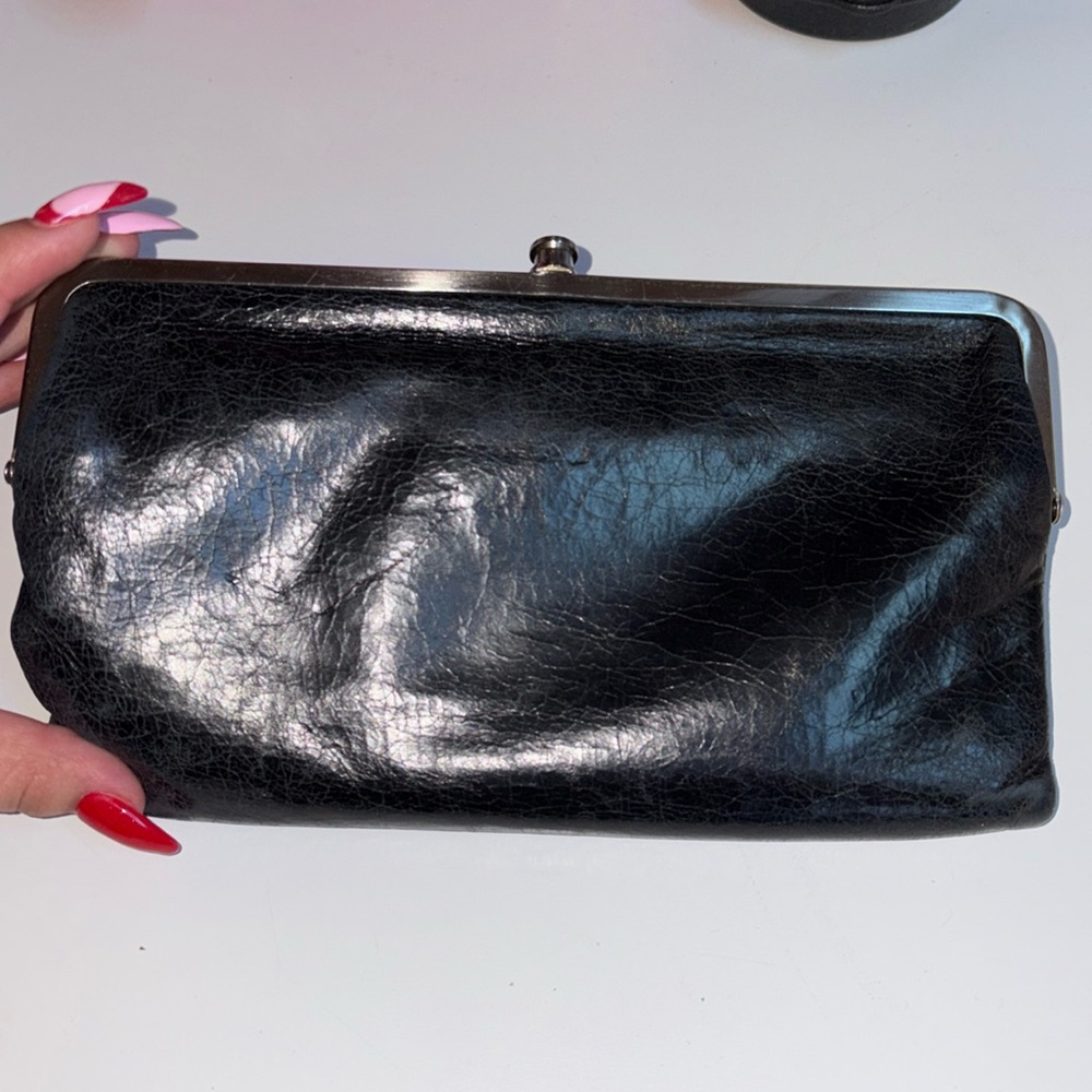 Gently Used Hobo leather wallet.